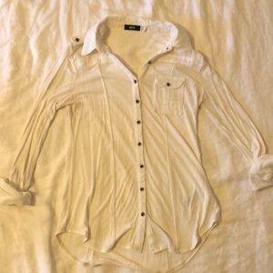 BDG Long Sleeved Button Down Top